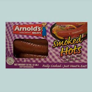 Arnolds Meats Smoked Hot