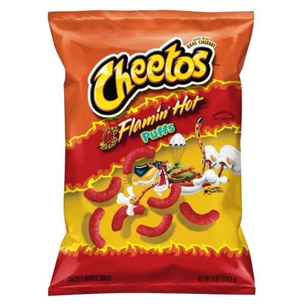 Cheetos Flamin Hot Puffs