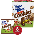 Little Bites Cookies Mini Chocolate Chip Cookies 5 Pouches