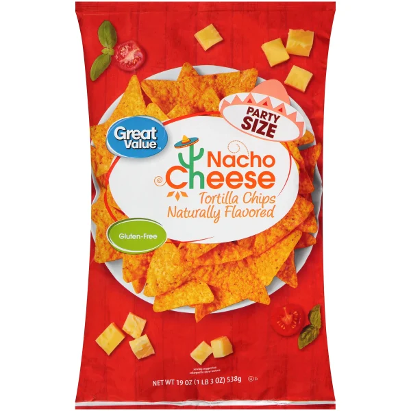 Nacho Cheese Tortilla Chips